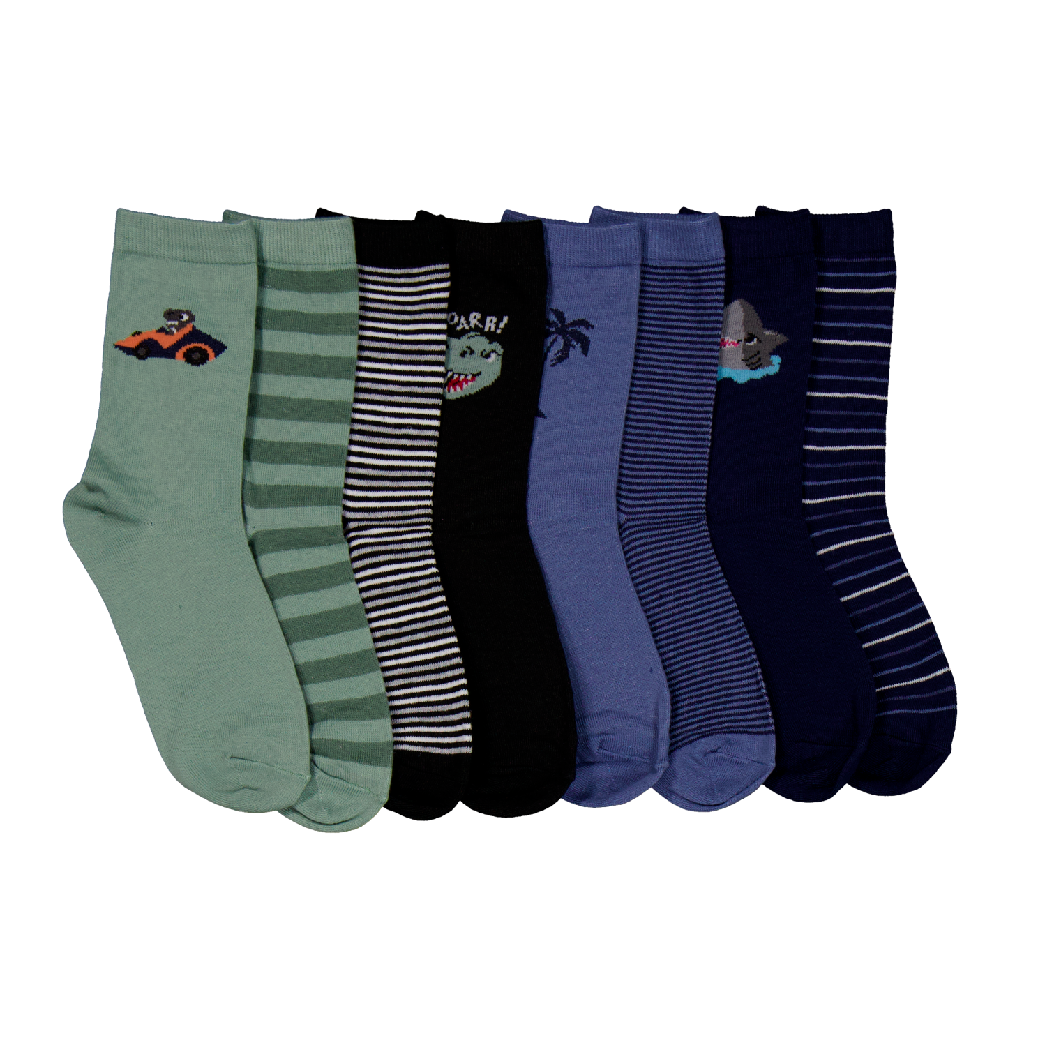 Crossbow Børne Strømper - Strib Mix