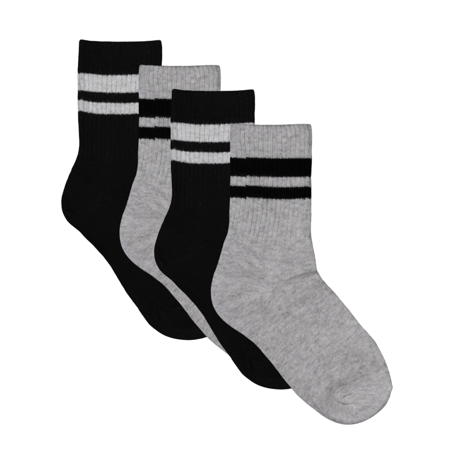 Crossbow Børne Strømper - Mix Grey/Black