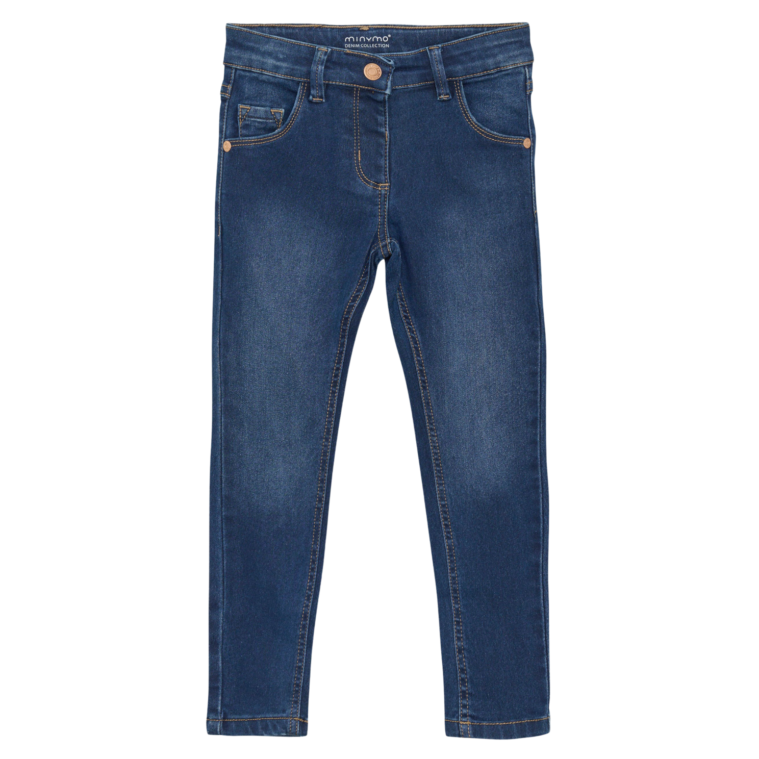 Minymo Pige Jeans i økologisk bomuld - Denim