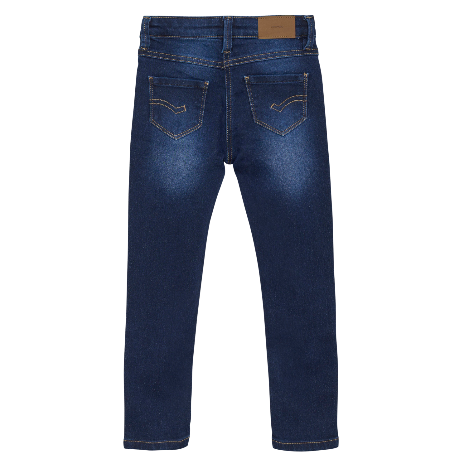 Minymo Pige Jeans i økologisk bomuld - Dark Blue Denim