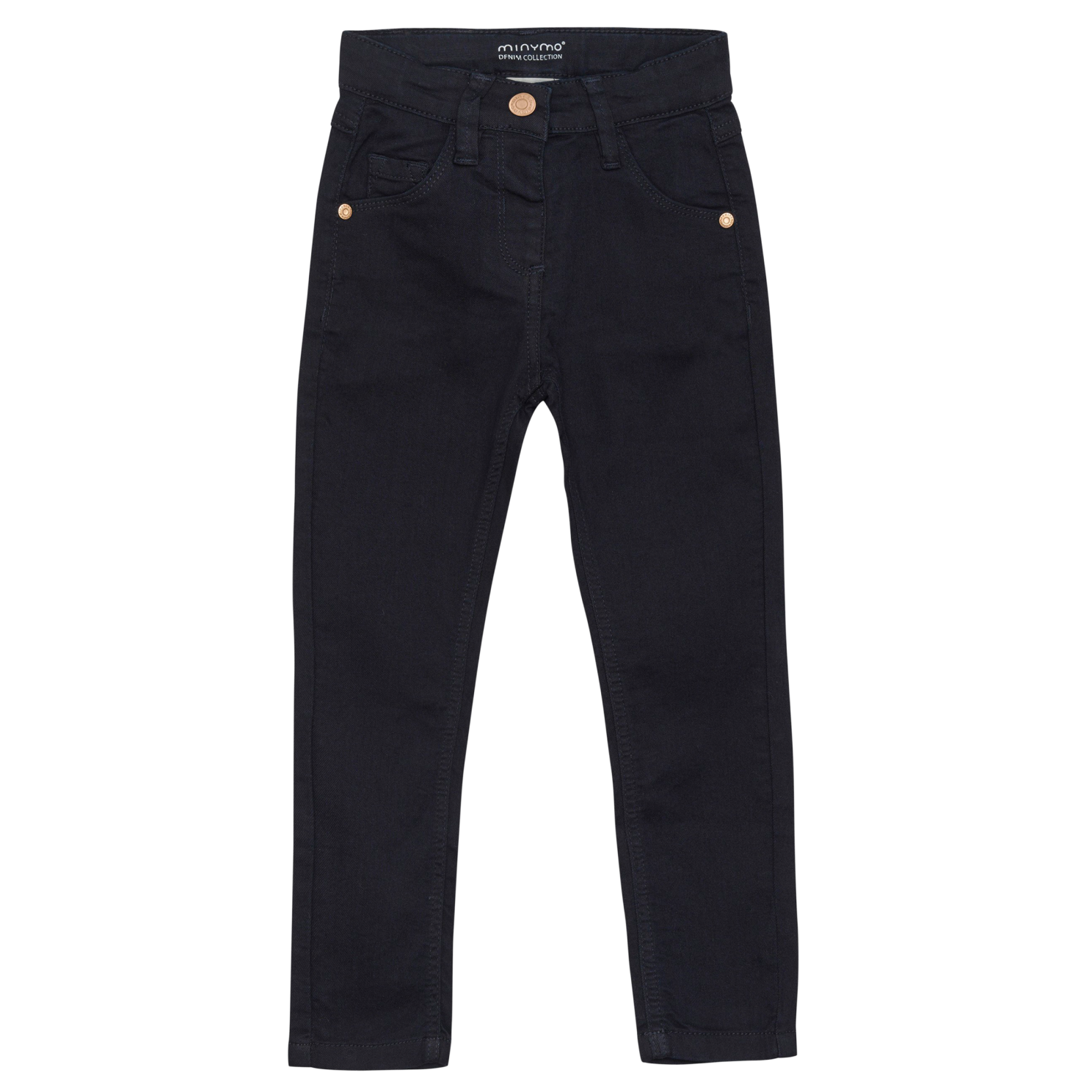 Minymo Pige Jeans i økologisk bomuld - Blue Night