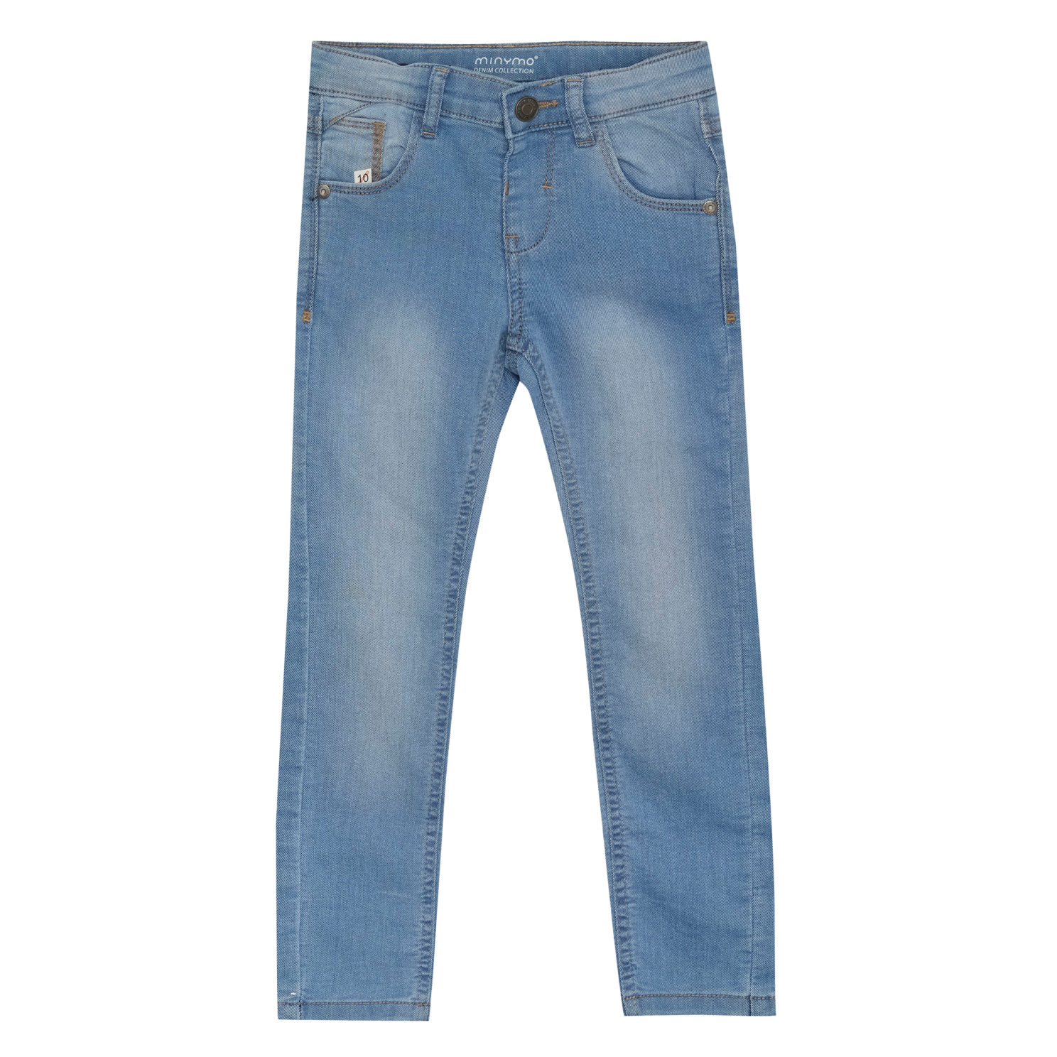 Minymo Drenge Jeans i økologisk bomuld - Light Dusty Blue