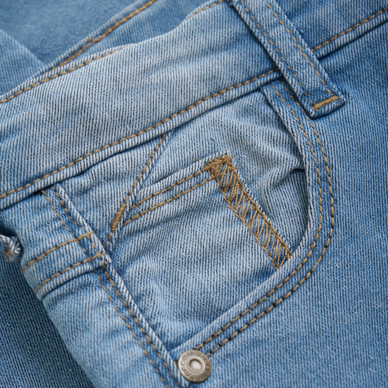 Minymo Drenge Jeans i økologisk bomuld - Light Dusty Blue