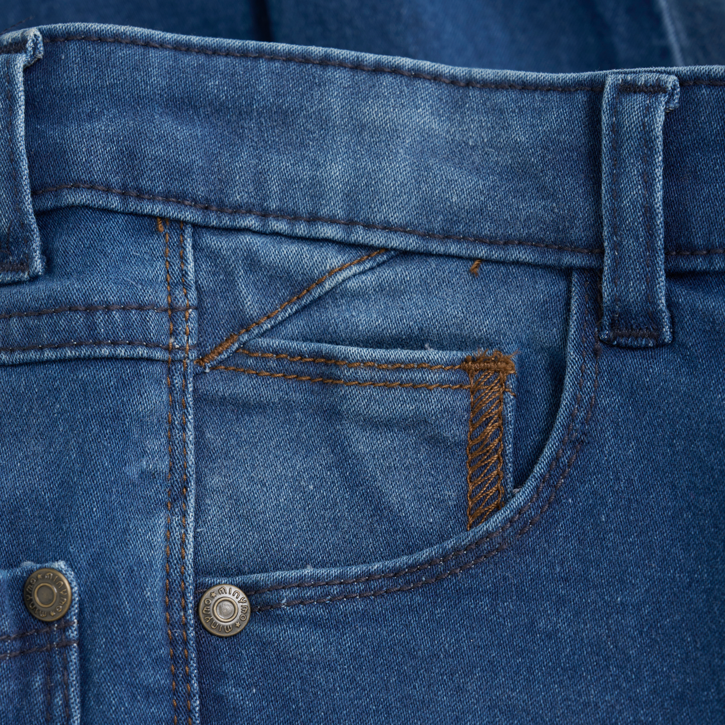 Minymo Drenge Jeans i økologisk bomuld - Denim