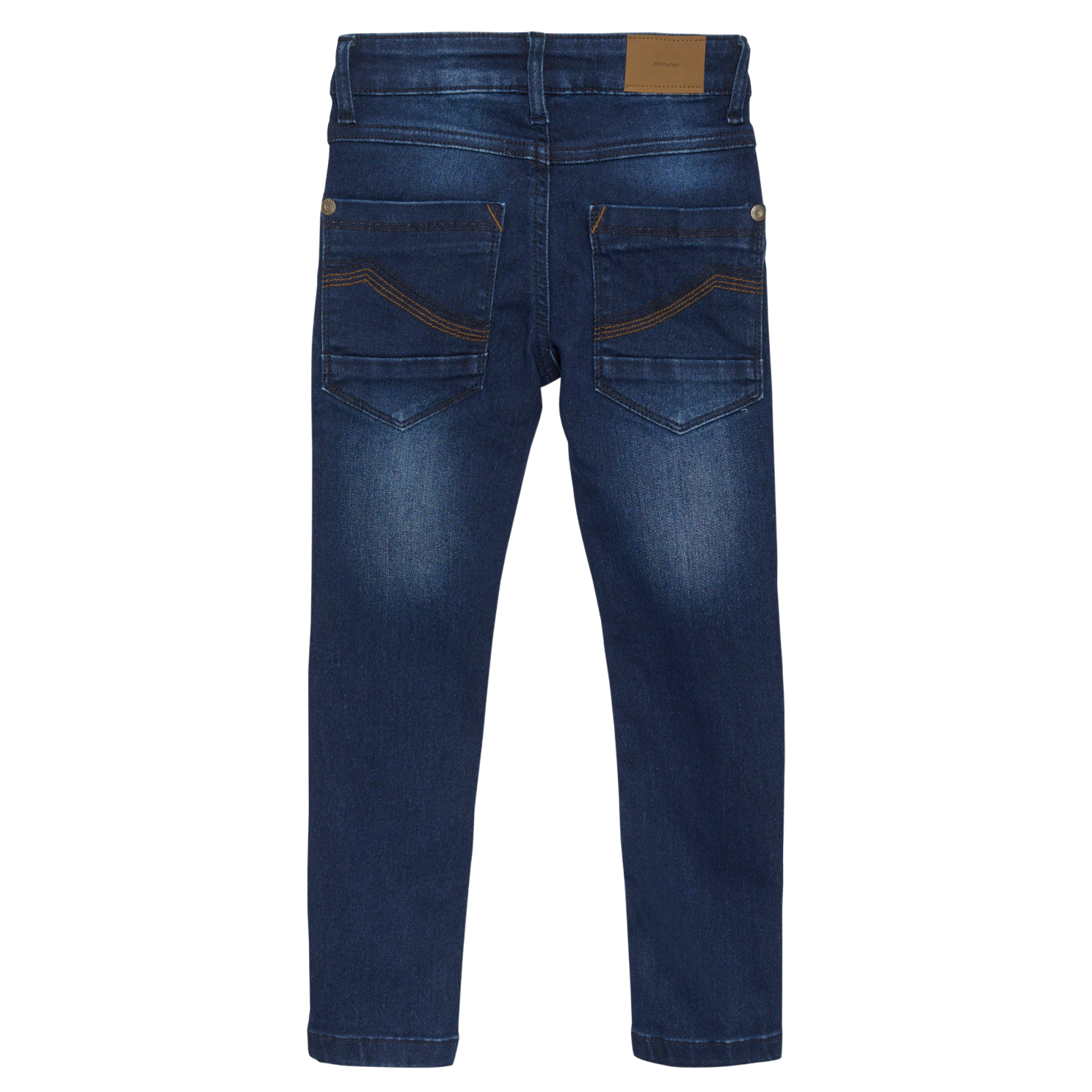 Minymo Drenge Jeans i økologisk bomuld - Dark Blue Denim