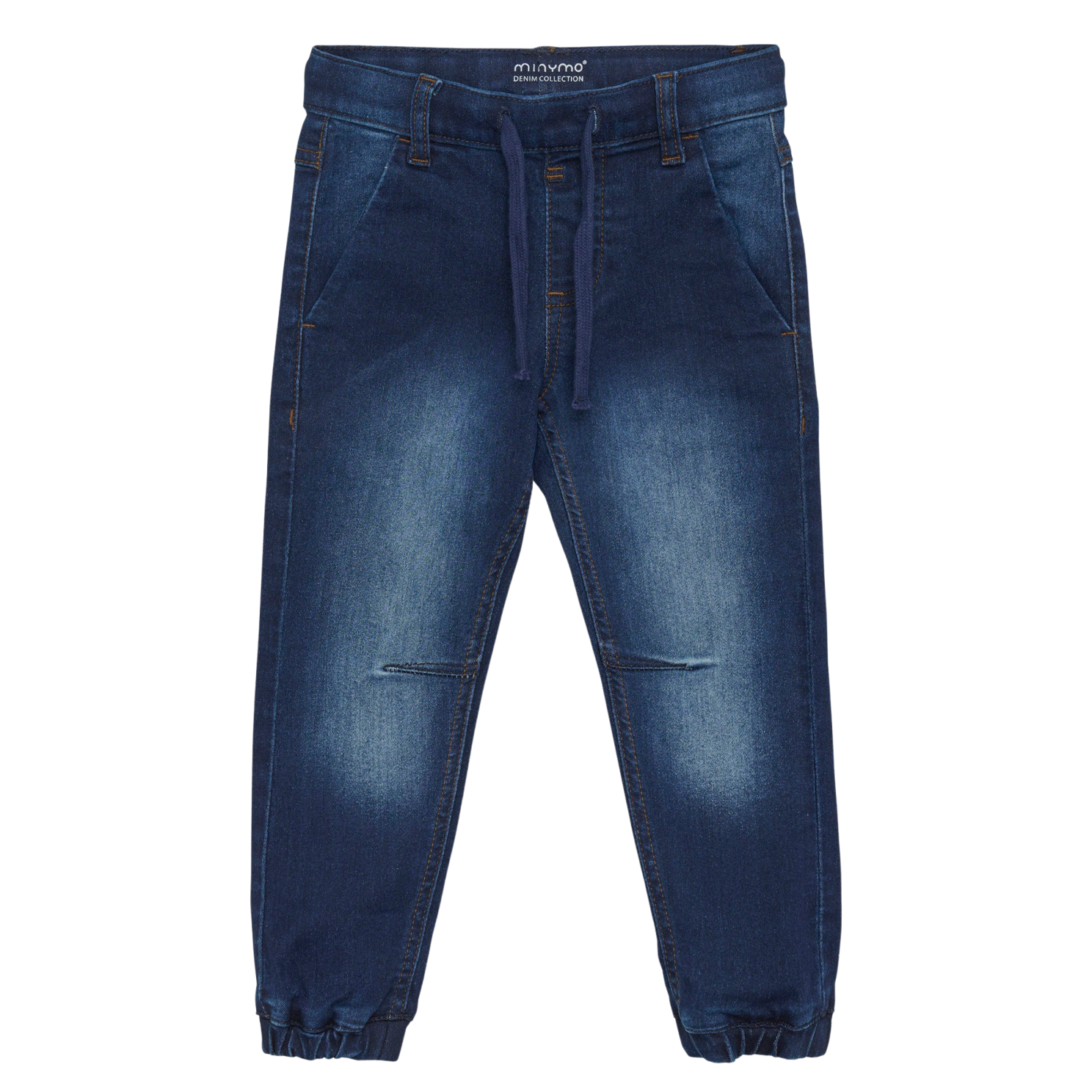 Minymo Drenge Jeans i økologisk bomuld - Dark Blue Denim