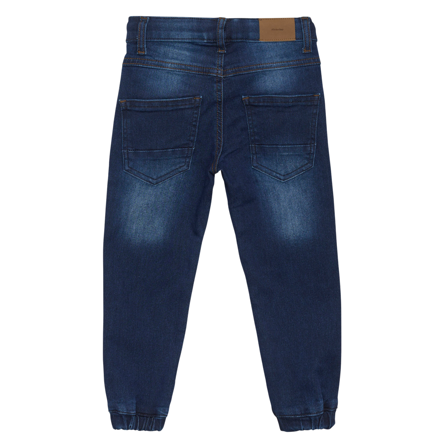 Minymo Drenge Jeans i økologisk bomuld - Dark Blue Denim
