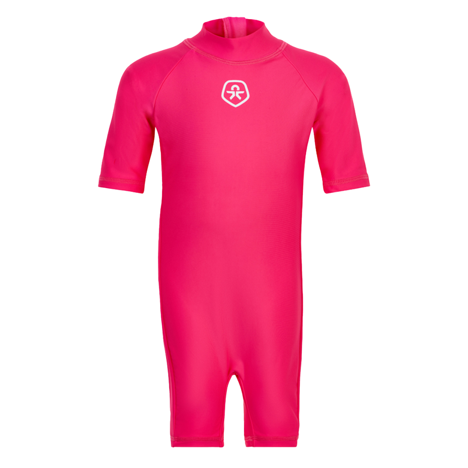 Color Kids Pige Badeheldragt - Pink Yarrow