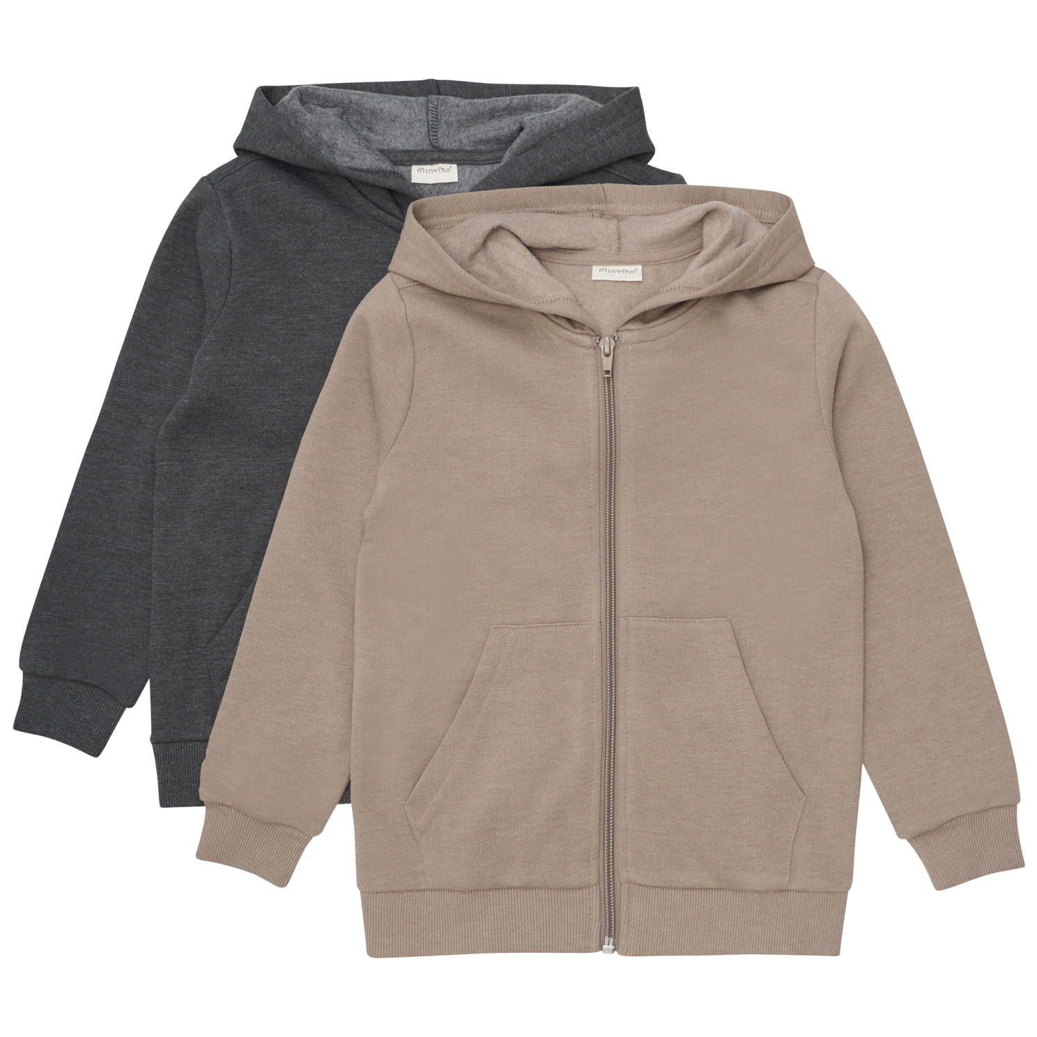 Minymo Børne Hættetrøje - Fossil