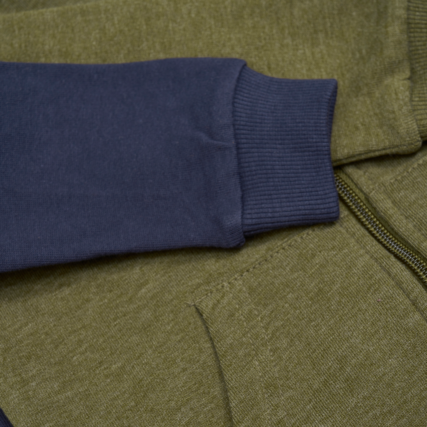 Minymo Børne Hættetrøje - Dark Olive