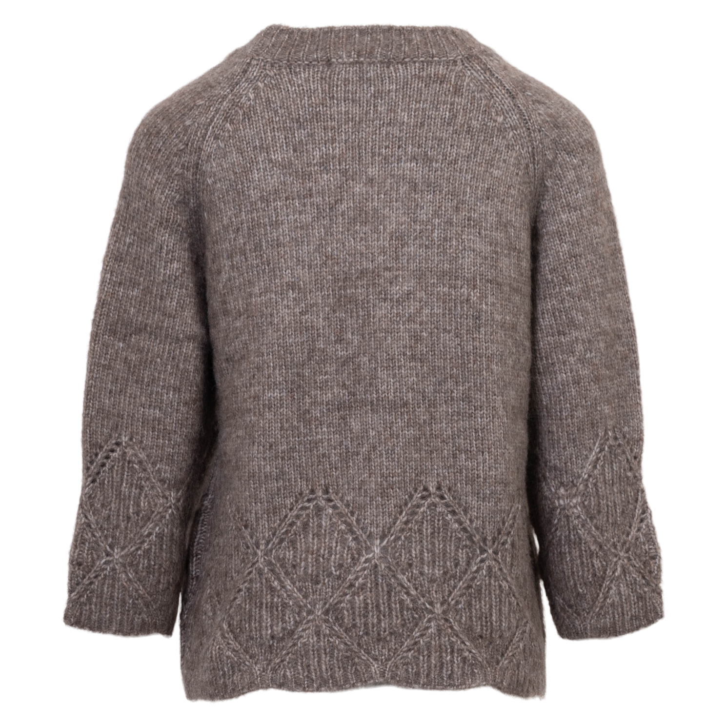 Sirup Dame Striktrøje - Nutmeg