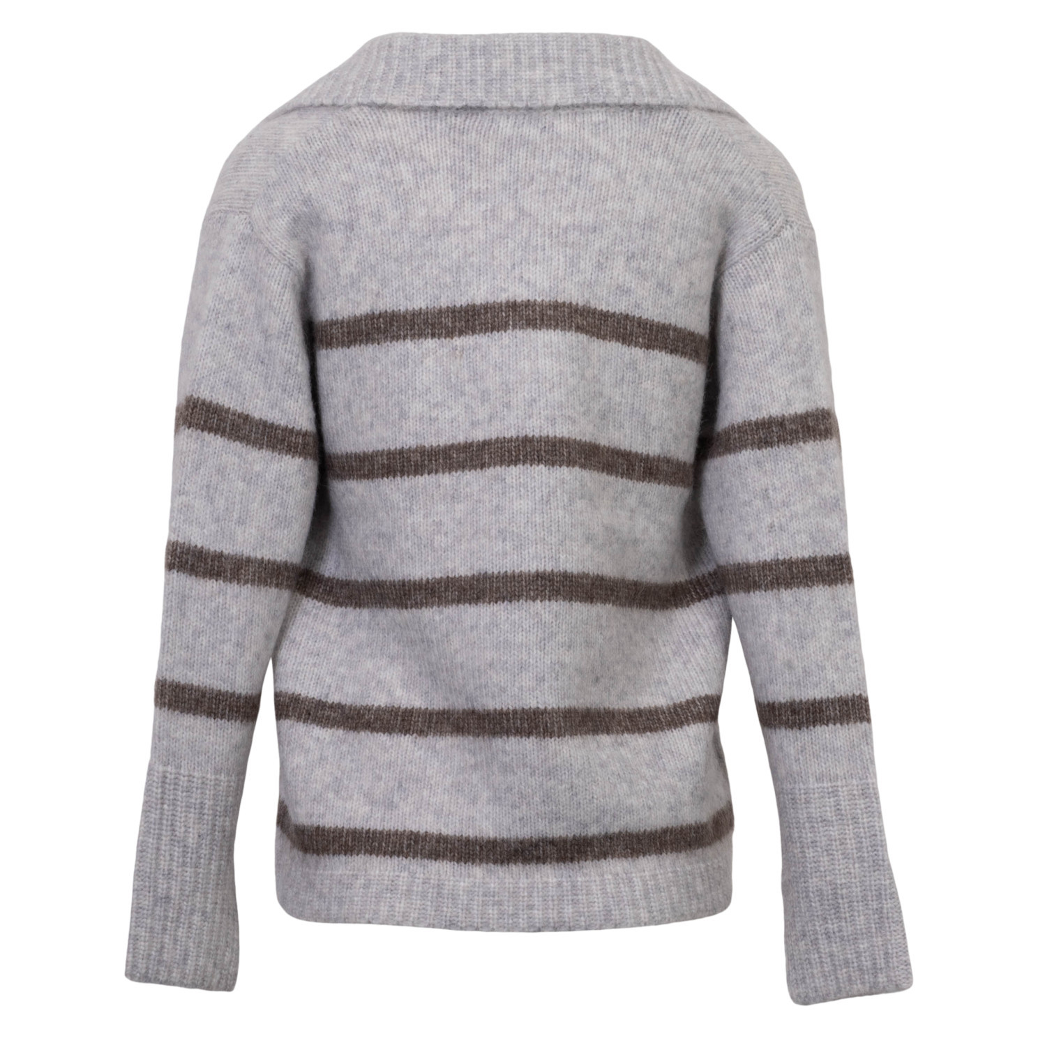 Sirup Dame Striktrøje - Light Grey