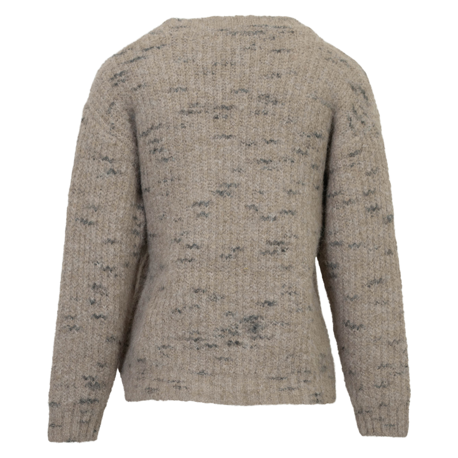 Sirup Dame Striktrøje - Sand Melange