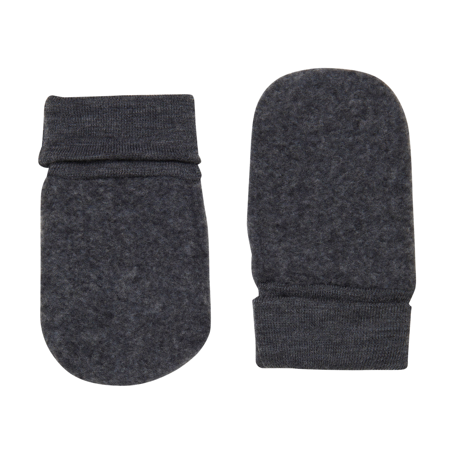 Fixoni Børne Vanter i merinould - Dark Grey Melange