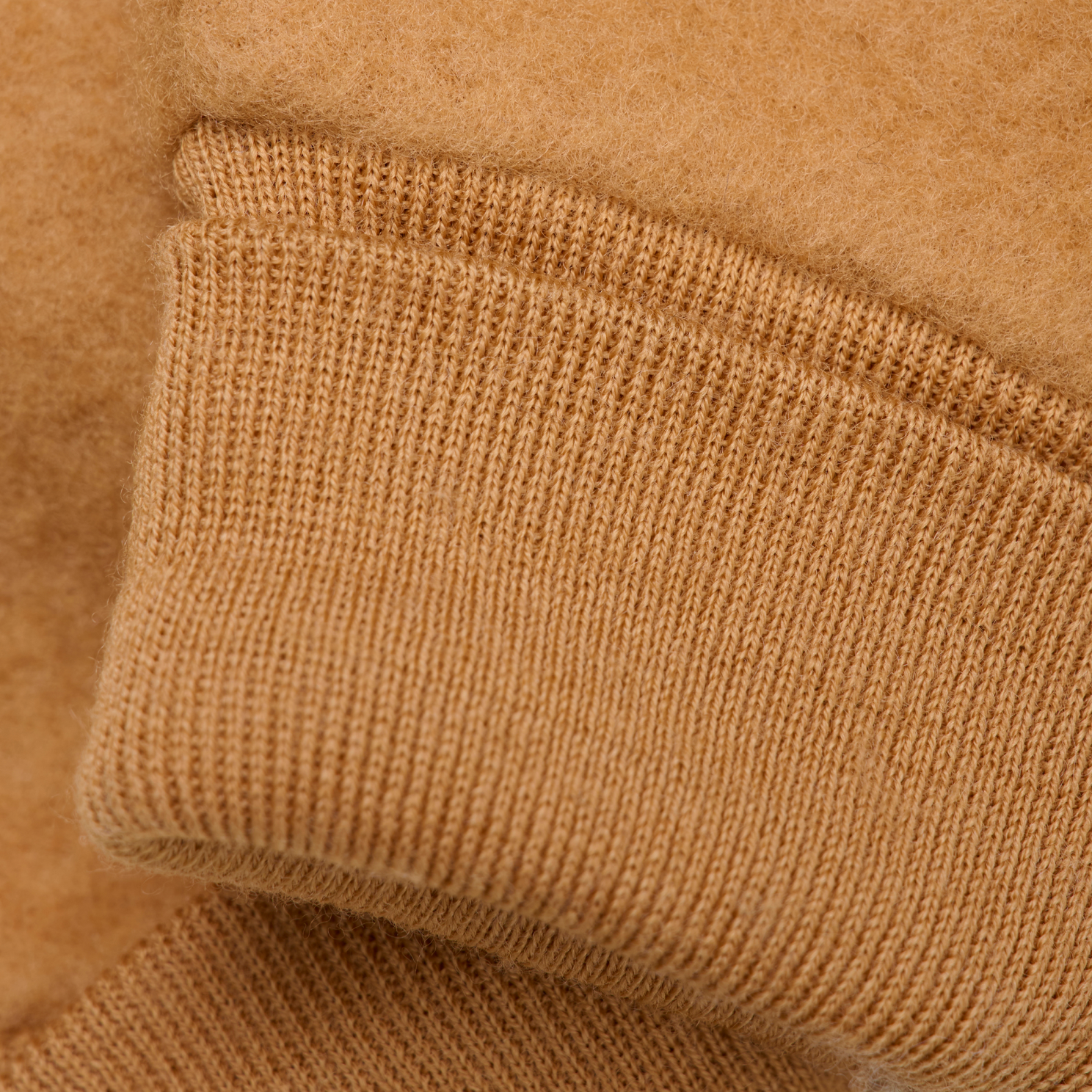 Fixoni Børne Vanter i merinould - Brown Sugar