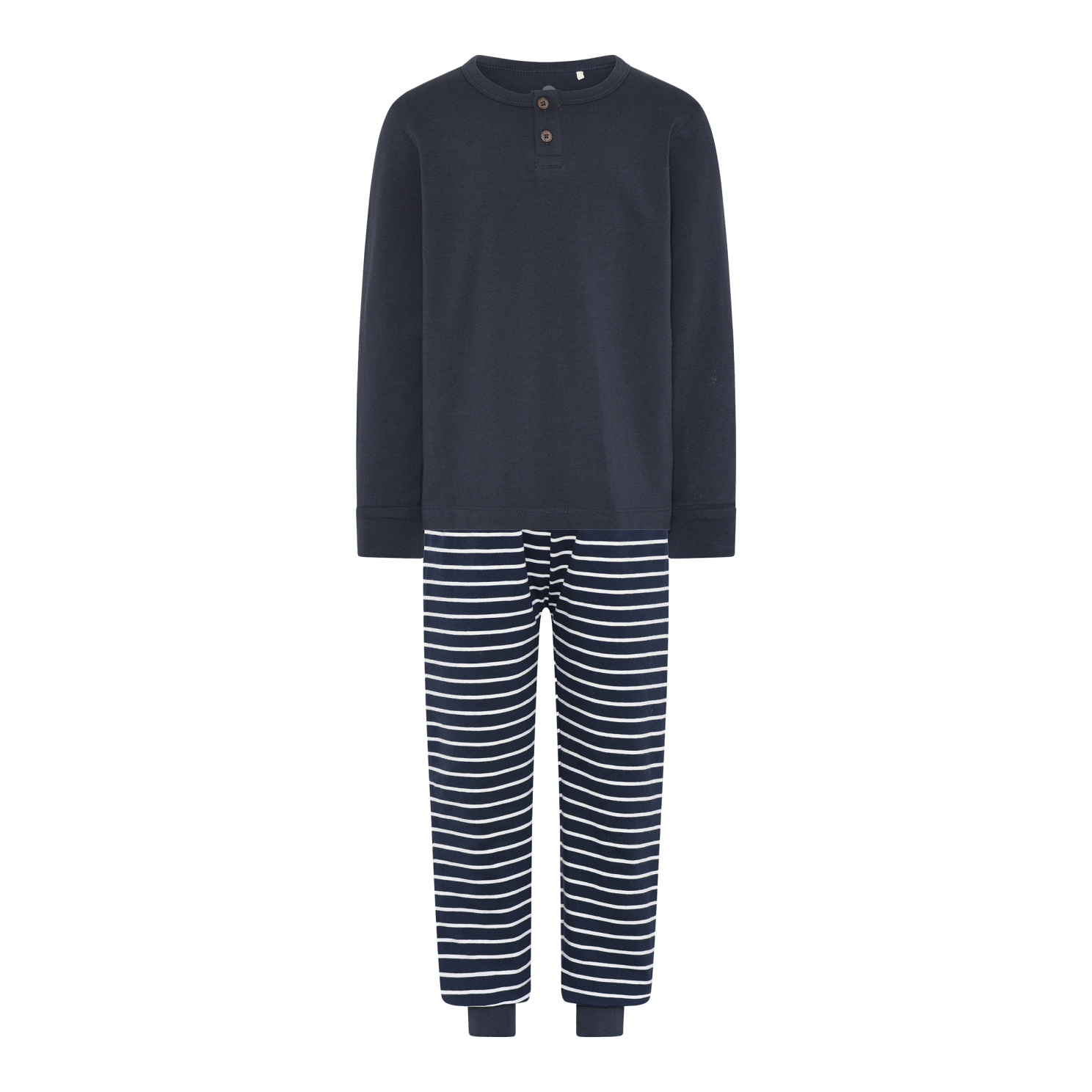 En Fant Børne Nattøjssæt i økologisk bomuld - Parisian Night