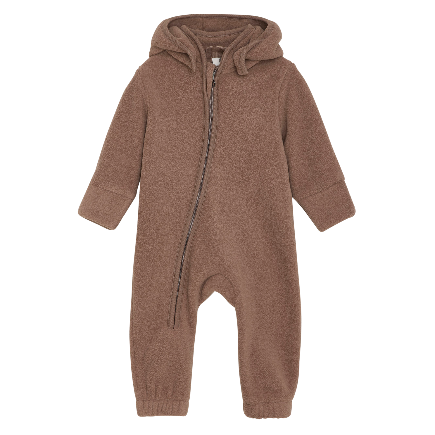 En Fant Børne Fleecedragt - Coca Mocha