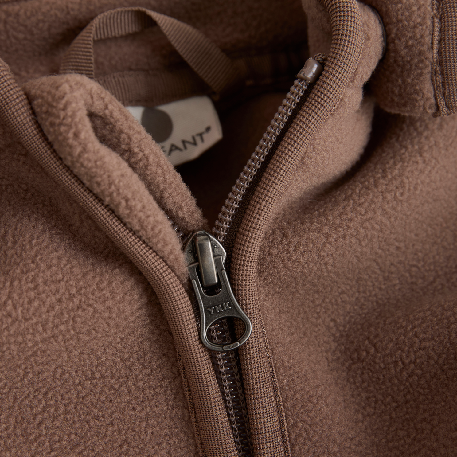 En Fant Børne Fleecedragt - Coca Mocha