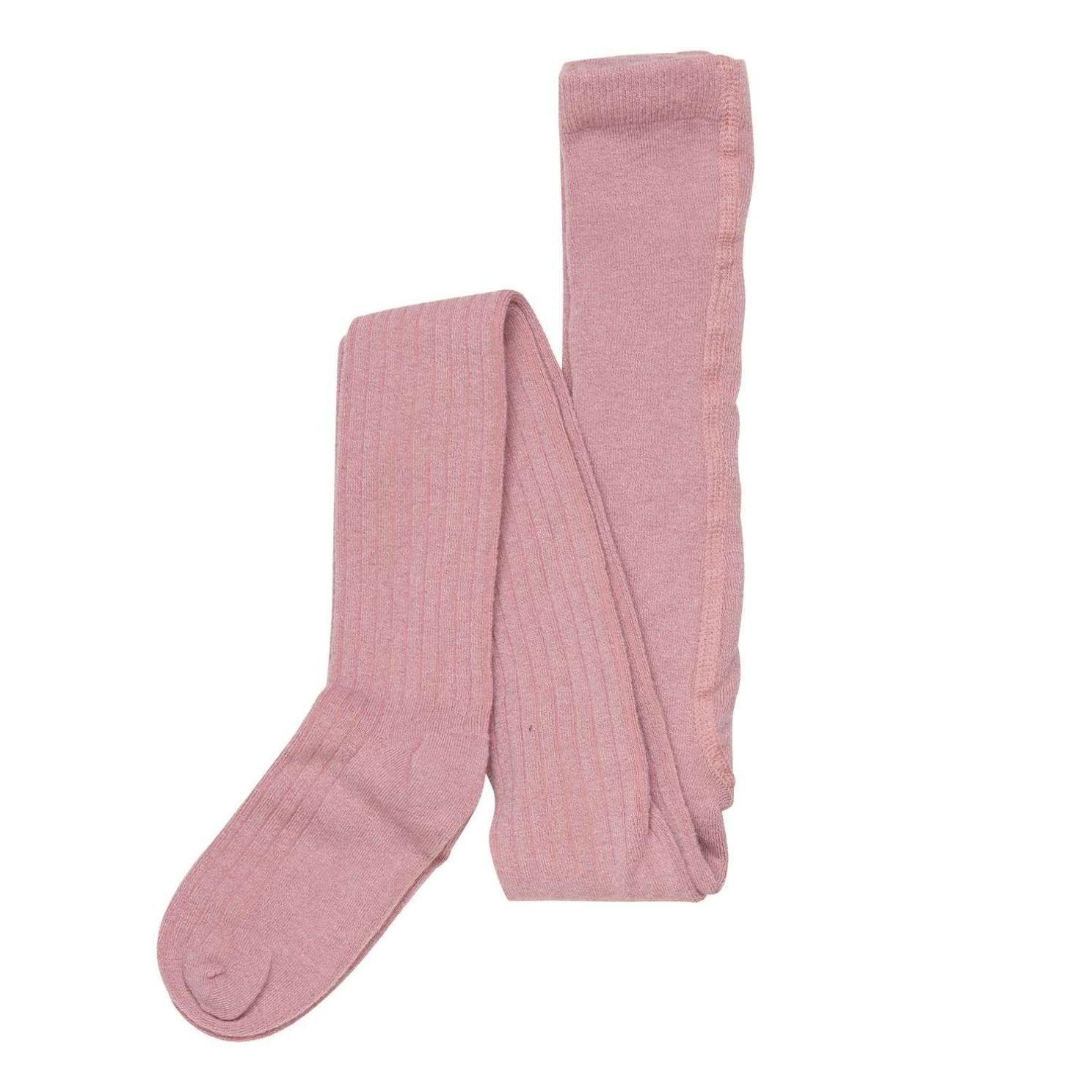 Minymo Børne Strømpebukser i uldmix - Burnished Lilac