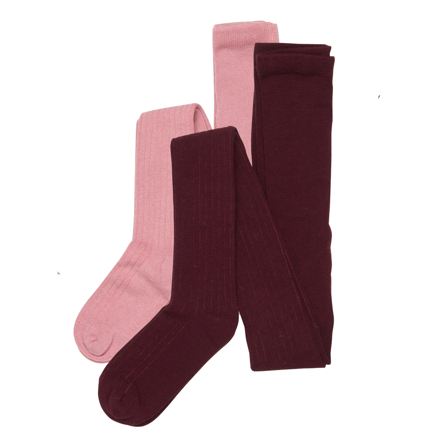 Minymo Børne Strømpebukser i uldmix - Burnished Lilac