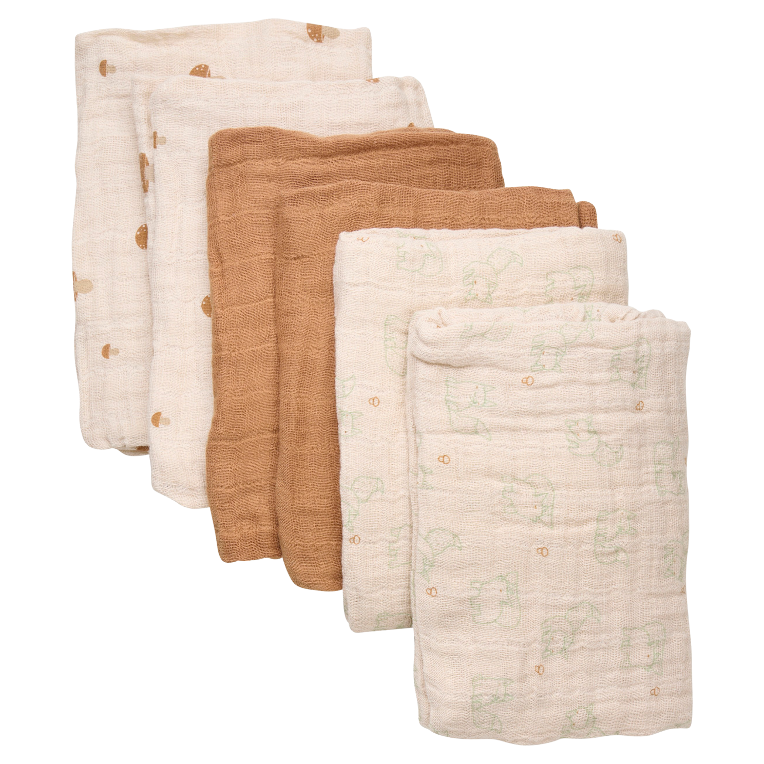 Pippi Baby Stofble i økologisk bomuld - Almond