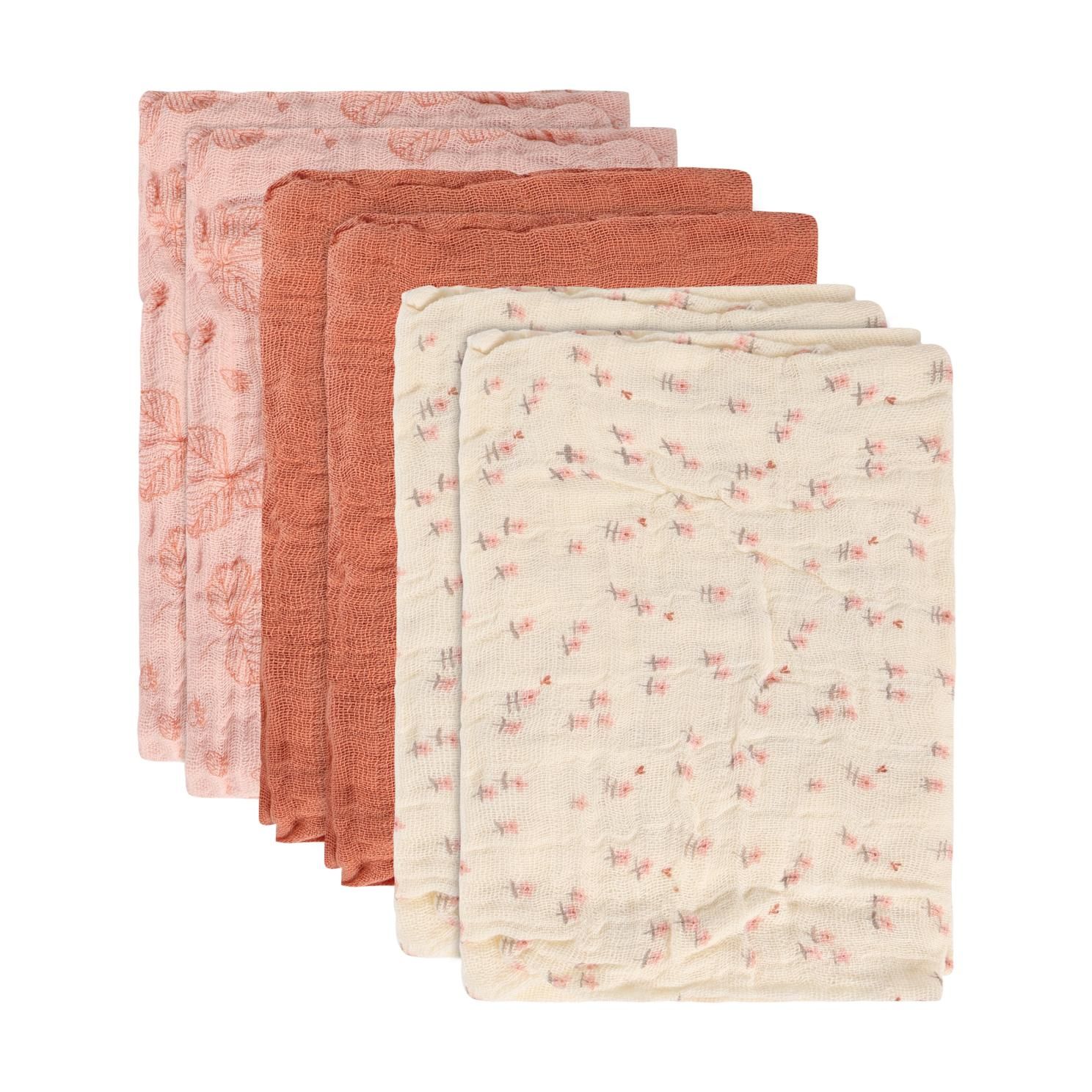 Pippi Baby Stofble i økologisk bomuld - Veiled Rose