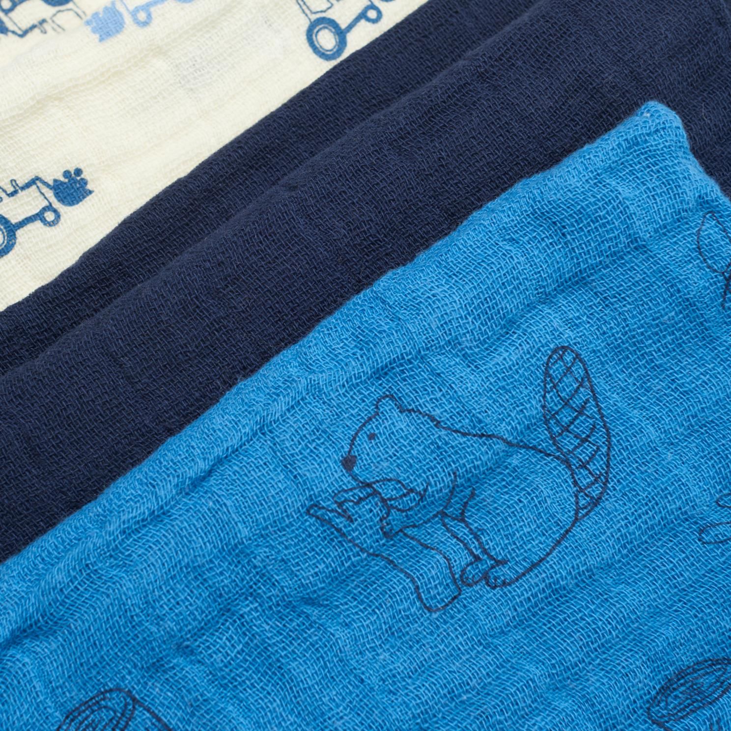 Pippi Baby Stofble i økologisk bomuld - Dark Navy