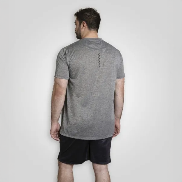 D555 Retford Herre Trænings t-shirt - Charcoal Marl
