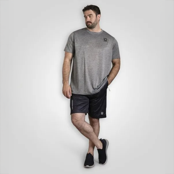 D555 Retford Herre Trænings t-shirt - Charcoal Marl