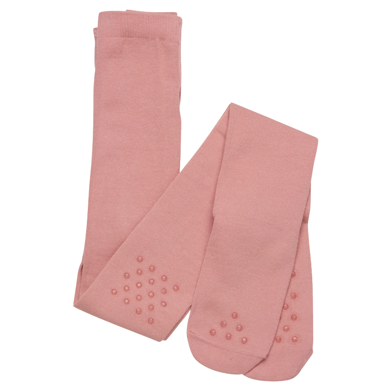 Minymo Baby Strømpebukser m. non-slip - Ash Rose