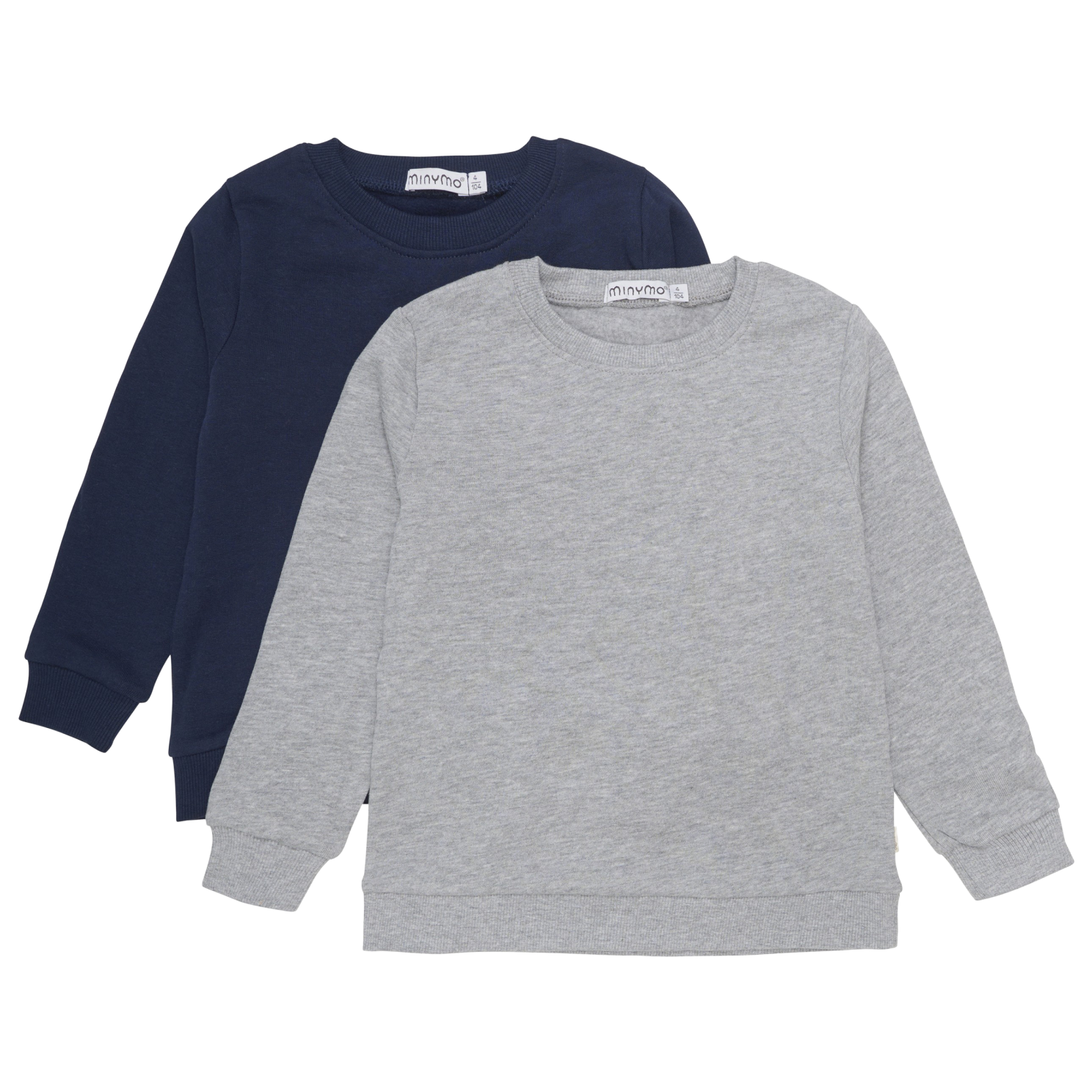 Minymo Børne Sweatshirt - Greymelange