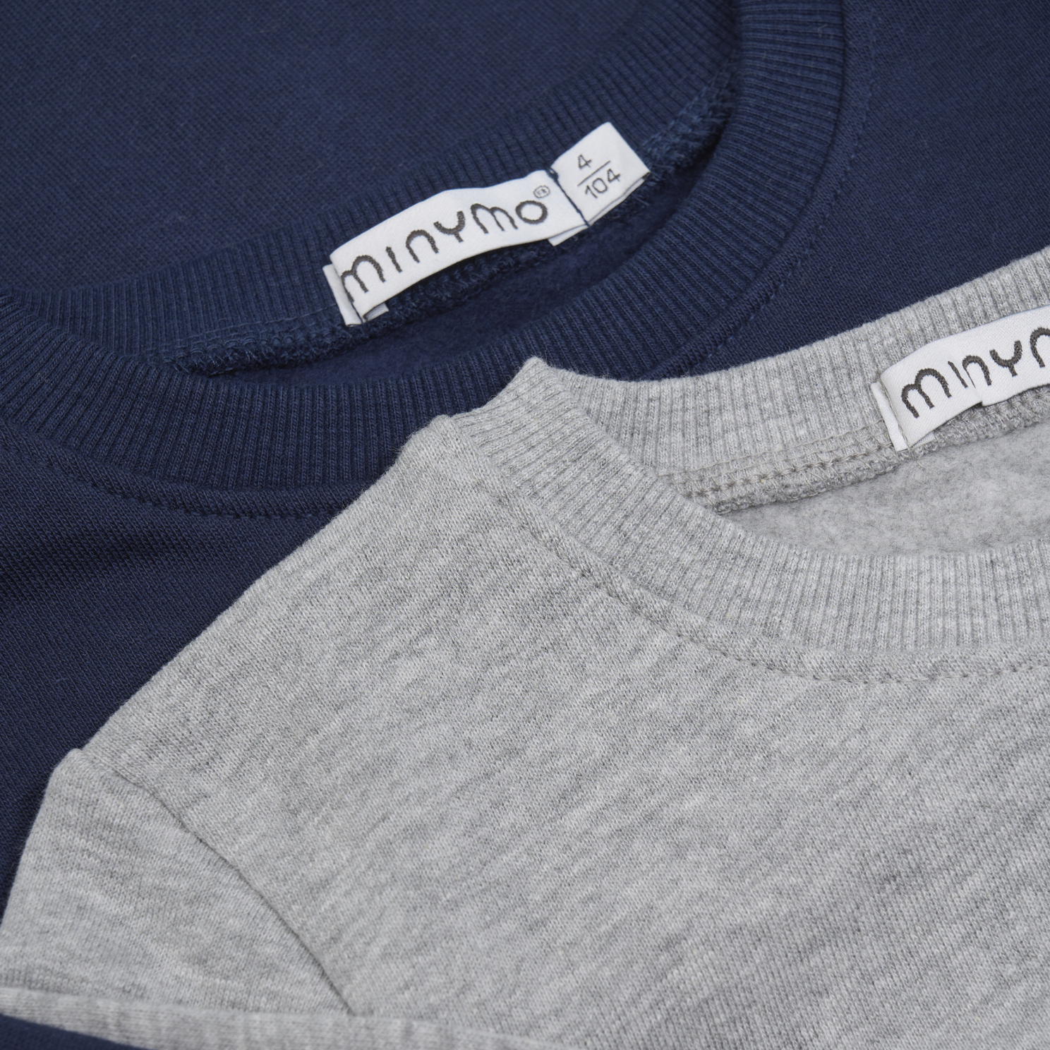 Minymo Børne Sweatshirt - Greymelange
