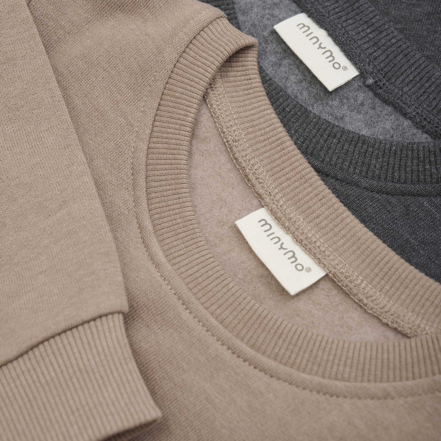 Minymo Børne Sweatshirt - Fossil