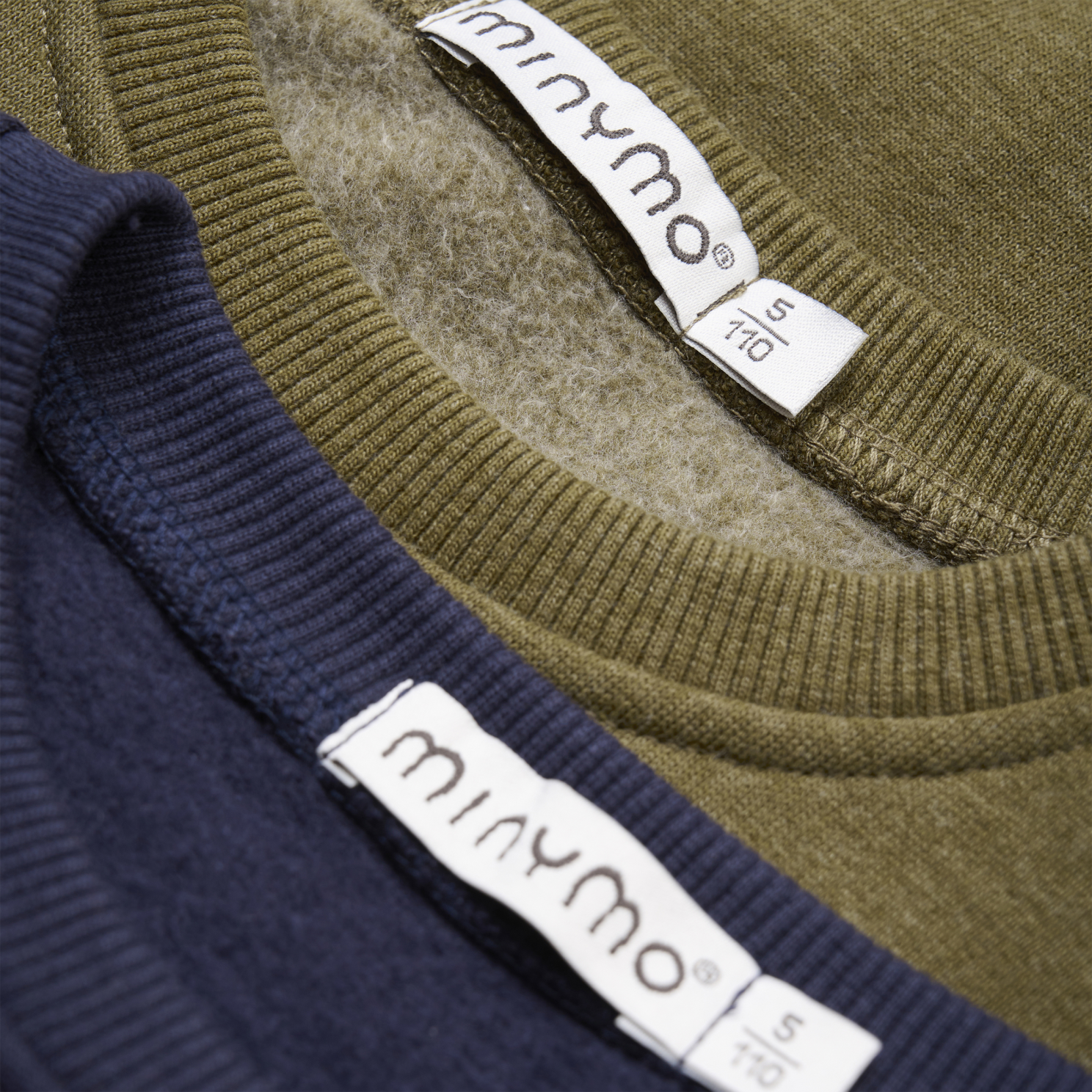Minymo Børne Sweatshirt - Dark Olive