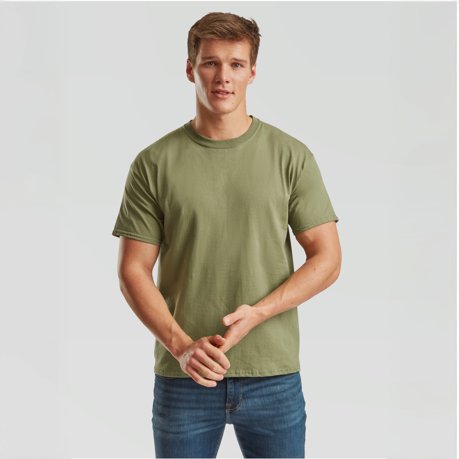 Fruit of the Loom Unisex T-shirt - Classic Olive