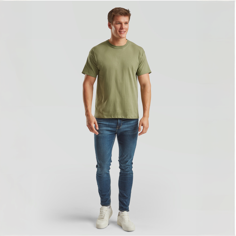 Fruit of the Loom Unisex T-shirt - Classic Olive
