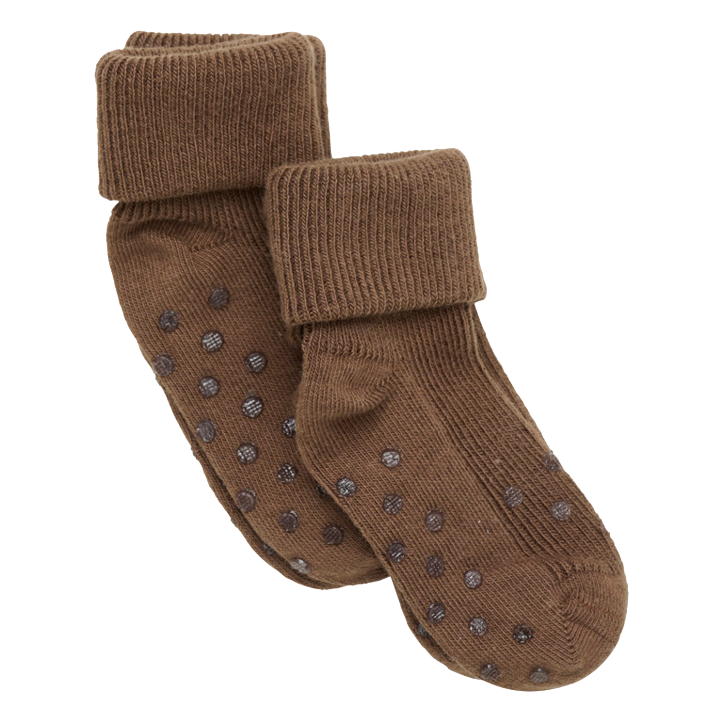 Minymo Baby Strømper - Cocoa Brown