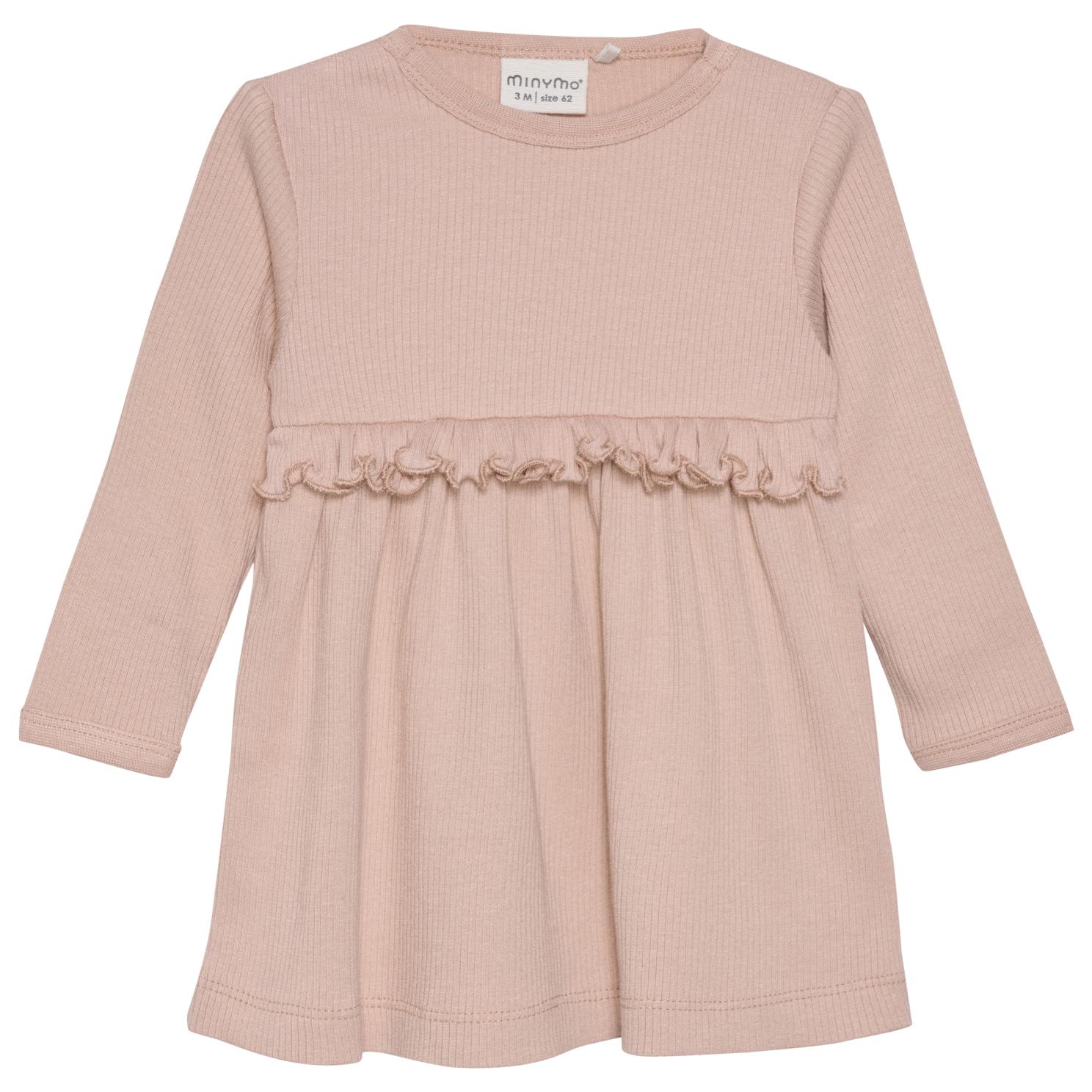 Minymo Pige Kjole - Misty Rose