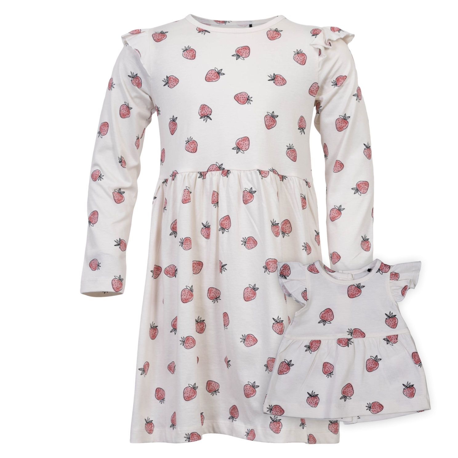 Me Too Pige Kjole - Eggnog