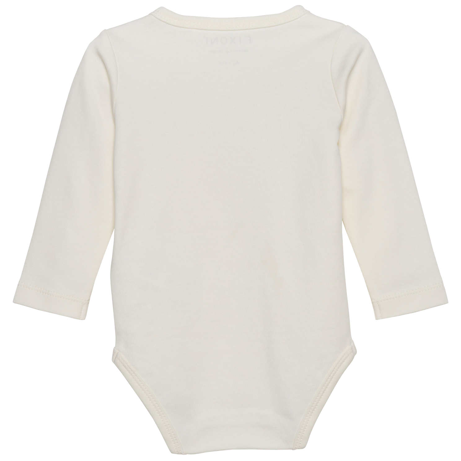 Fixoni Baby Body i økologisk bomuld - Marshmallow