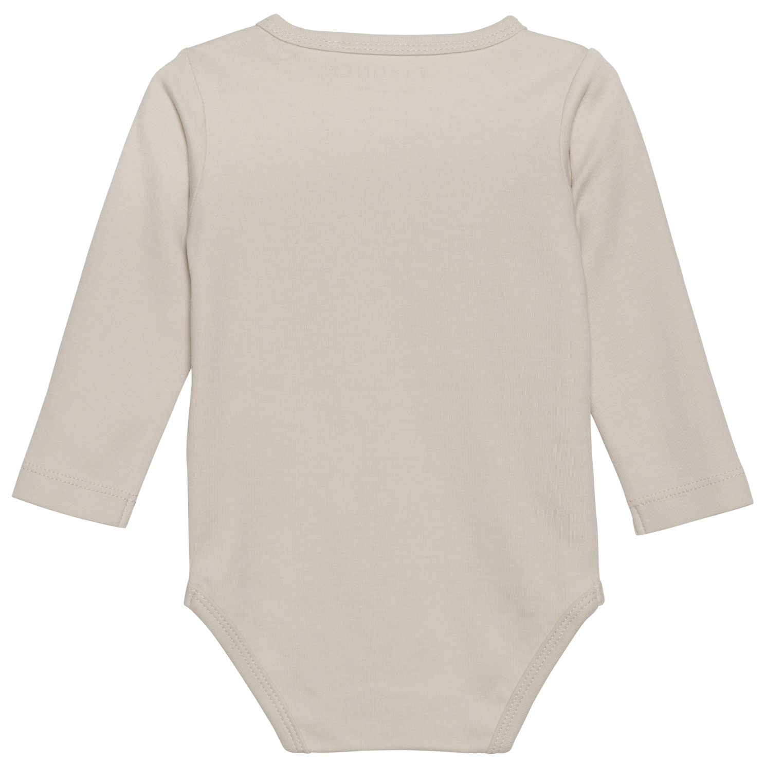 Fixoni Baby Body i økologisk bomuld - Oatmeal