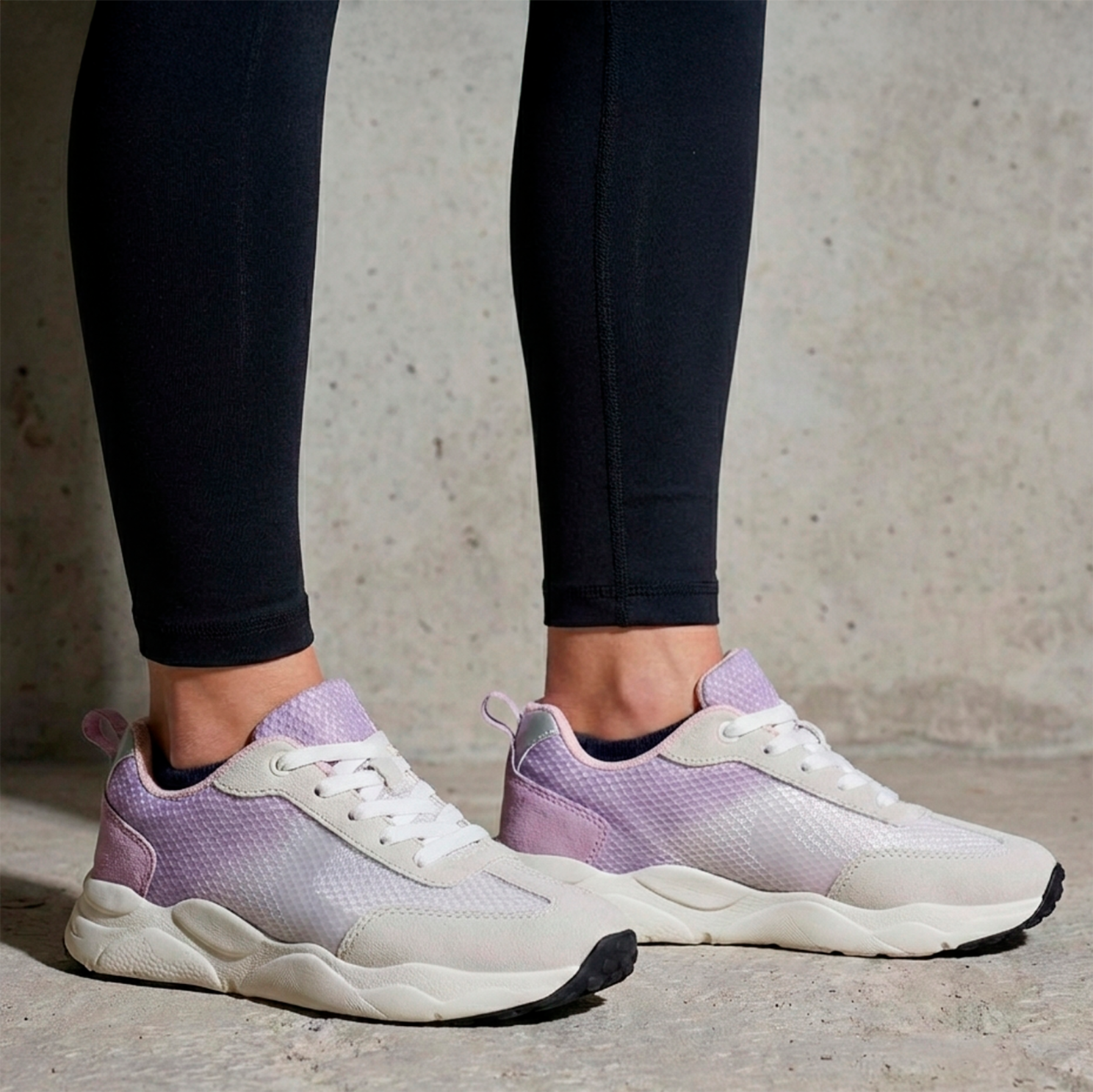 SJ Unisex Sneakers - Lilla/Sølv