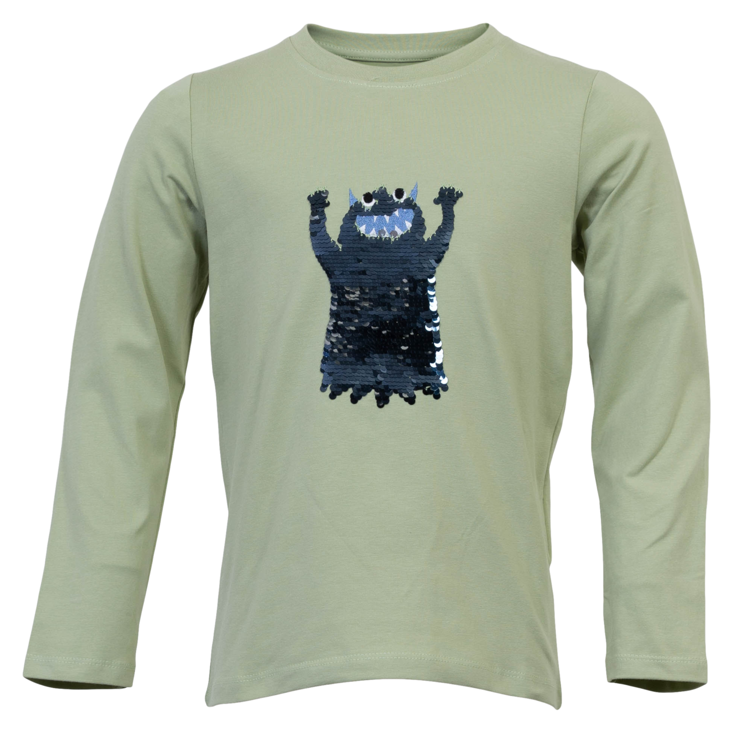 Me Too Drenge Langærmet t-shirt - Reseda