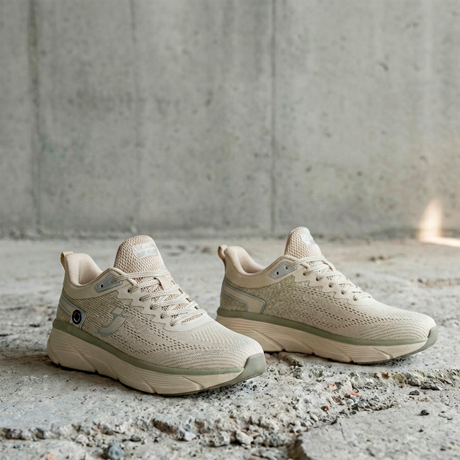 SJ Dame Sneakers - Beige/mint