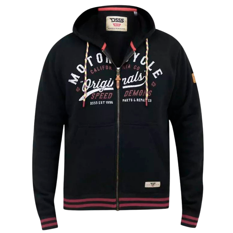 D555 Patrick Herre Cardigan Plus Size - Black