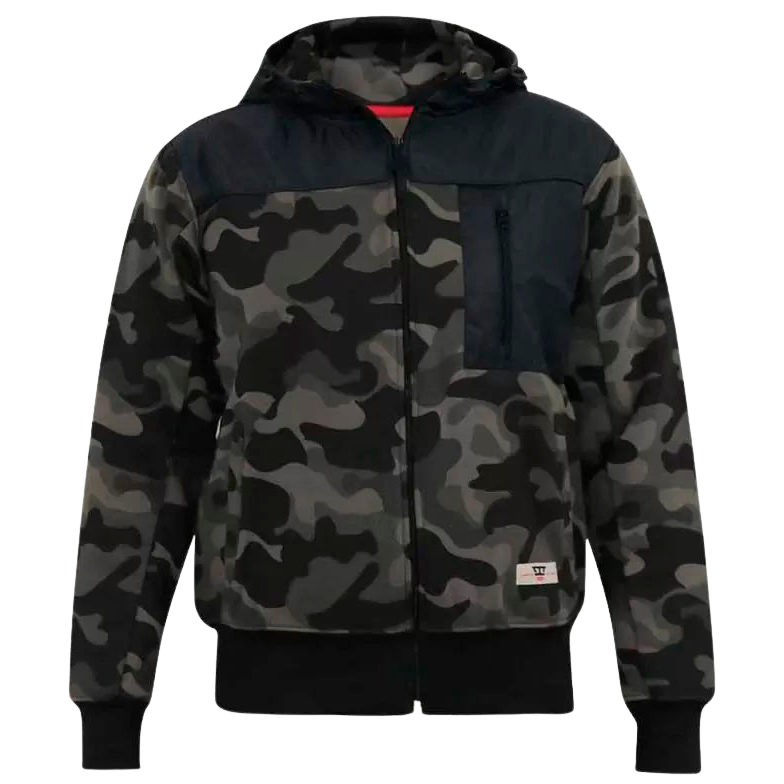 D555 Grendon Herre Cardigan Plus Size - Camo