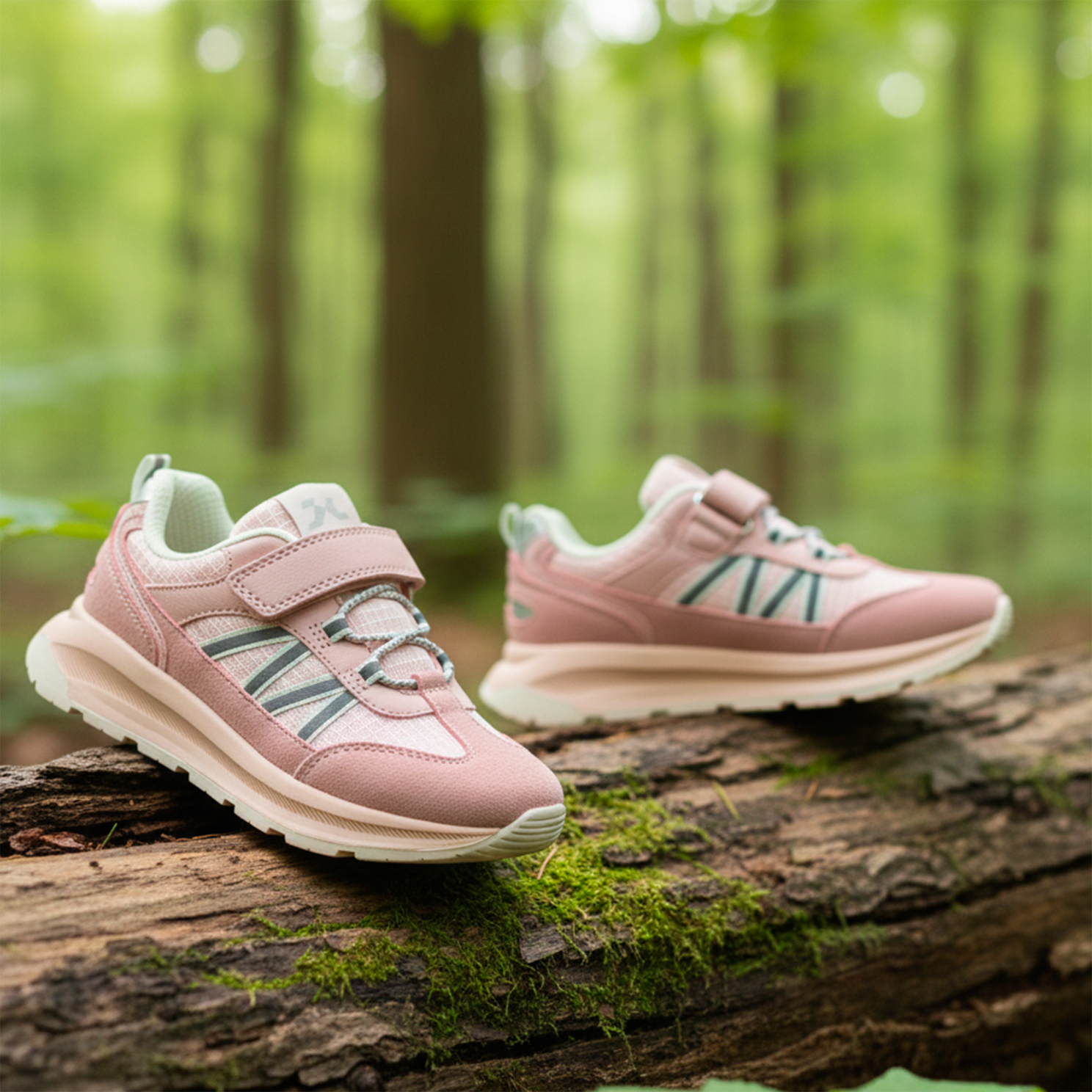 Unisex Sneakers - Pink/Mint