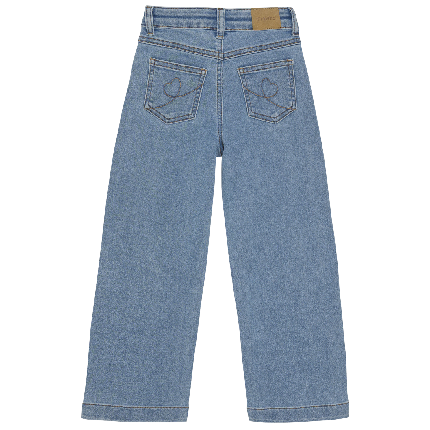 Minymo Pige Jeans - Light dusty blue