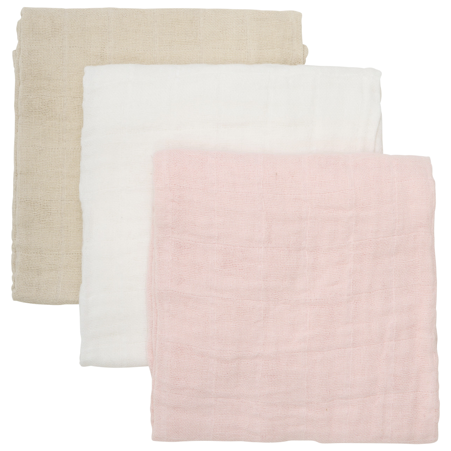 Pippi Baby Stofble i økologisk bomuld - Veiled Rose