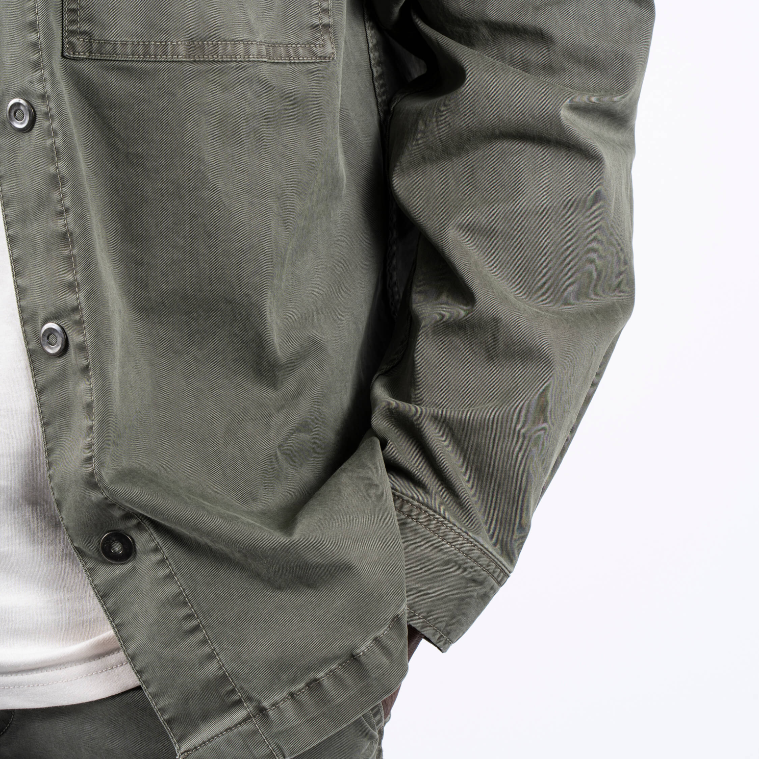 Marcus Zed Herre Overshirt - Forest Night